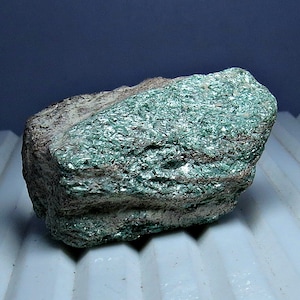 21 gm Stunning & Isolated Green Color Mica Crystal With Mother Rock Rough Specimen From The Mines Of Pakistan