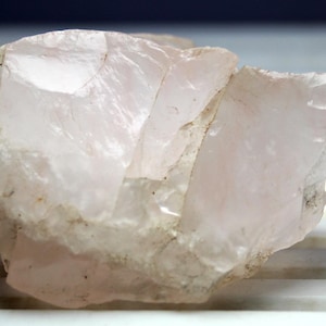 228.0 CT High-grade Pink Raw Rose Quartz Crystal From, Badakhshan, Afghanistan - Well Terminated Rough Rose Quartz Crystal For Cutting