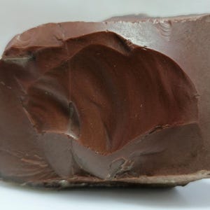 Occasionnellement 175 grammes de pierre brute de jaspe océan couleur chocolat brut - Pierre de jaspe de coupe - Beau jaspe brut rare pour collectionneurs