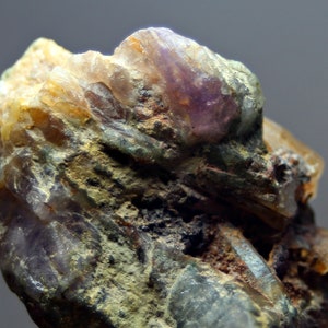 Unidentified Mix Crystals Bunch Specimen For Collectors Unique 120.0 Ct Amethyst Quartz Mix from Afghanistan Best Decor For Room image 5