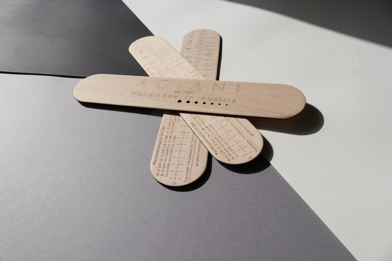 DEUTSCH Sockenlineal 3in1, DEUTSCH, Sock Gauge, Sockenbrett