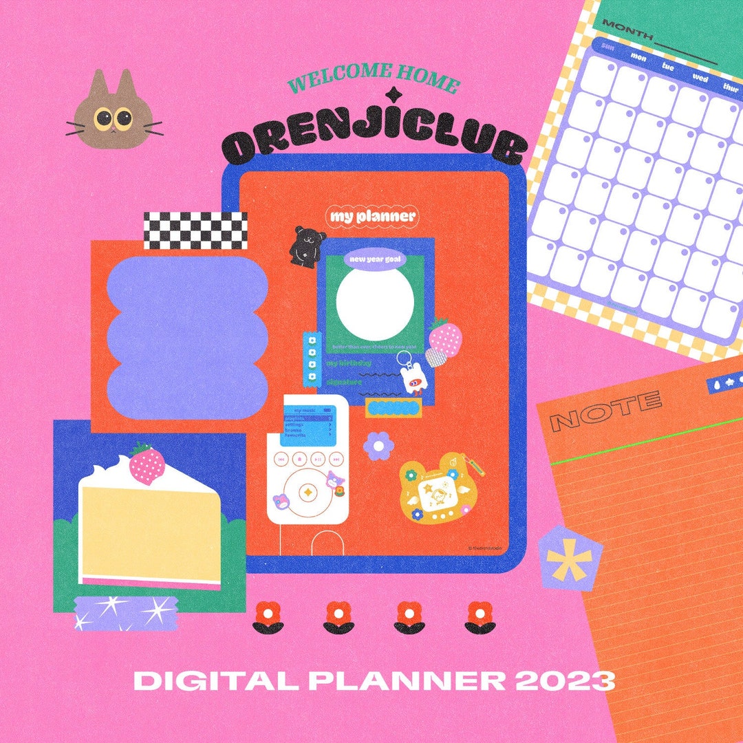 Digital Planner Home Goodnotes Planner, iPad Planner, Digital