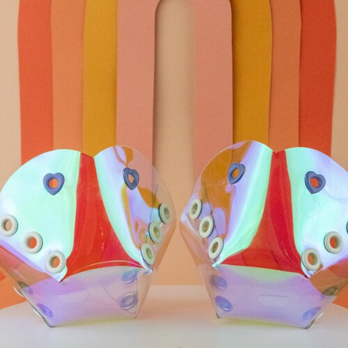 Fast Caps Roller Skate Toe Guards Clear Transparent Vinyl Etsy