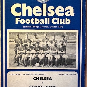 Chelsea Home Programmes 1960’s.