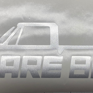 Square body decal