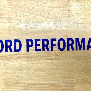 Ford performance decal