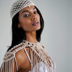 Macrame Set, Beach Dress, Tulum Outfit Festival Outfit, Rave outfit, Festival Burning Man Outfit, Boho Wedding Dress, Festival Clothing