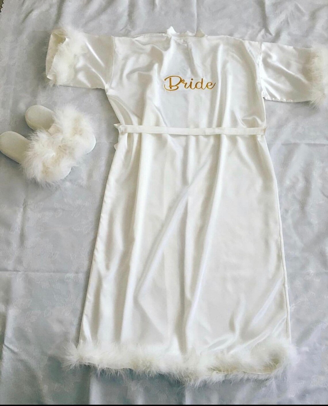 Bridesmaid Robe and Slipper Set Etsy