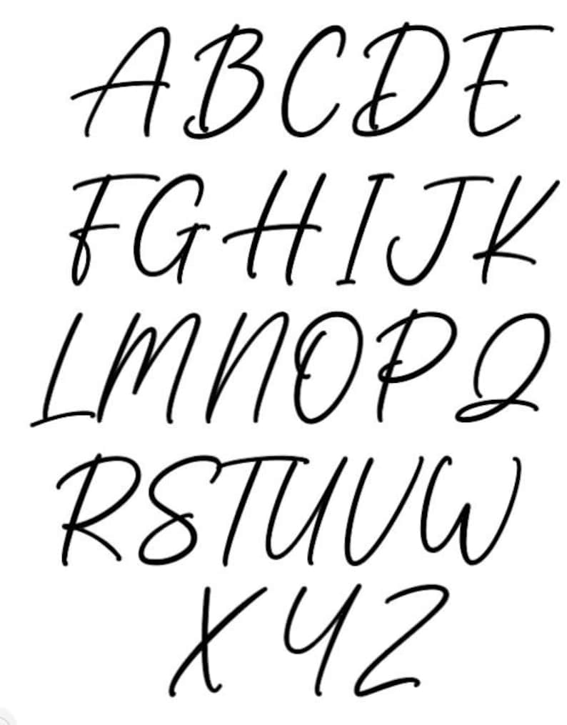 Wedding Glass Stickers Name Vinyl Decals Custom Word Etsy UK