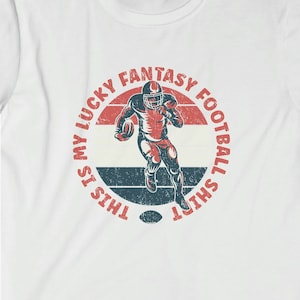 This Is My Lucky Fantasy Football Shirt - Draft Day T-Shirt