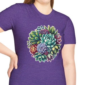 Succulent Lover Bouquet T-Shirt