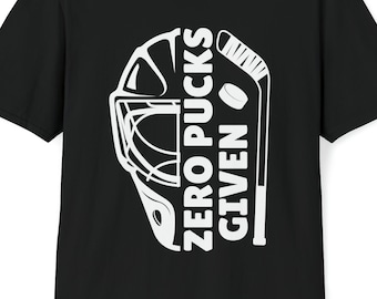 Funny Hockey Zero Pucks Given Ice Hockey T-Shirt