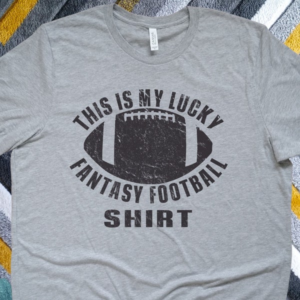 Fantasy Football Shirt Etsy