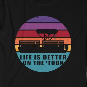 Funny Boating: Life Is Better On The Toon Pontoon Boat