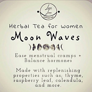 Chá de ervas para mulheres • Ondas lunares