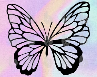 Download Butterfly Flow Svg Etsy