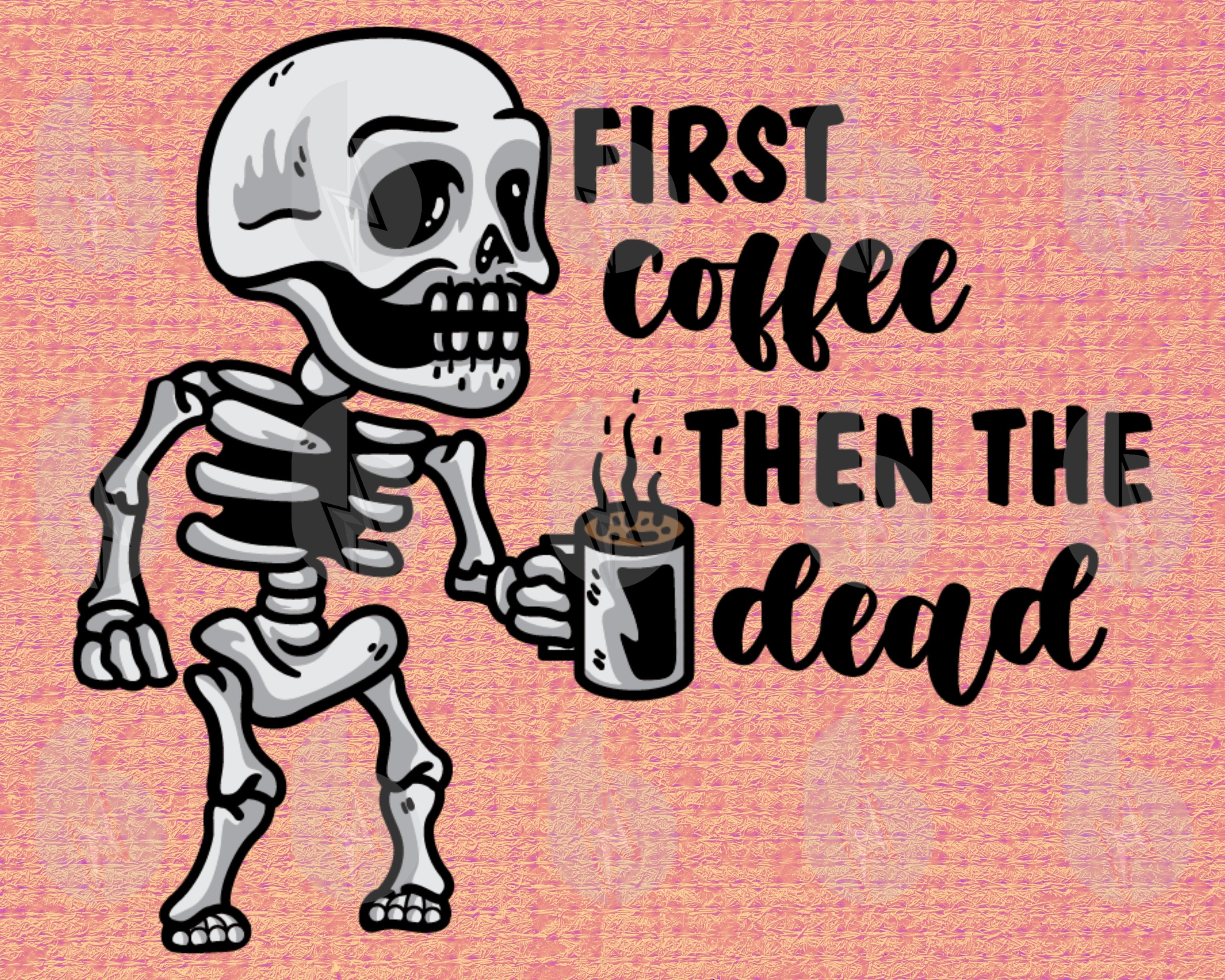 Free Free 199 Skeleton With Coffee Svg SVG PNG EPS DXF File