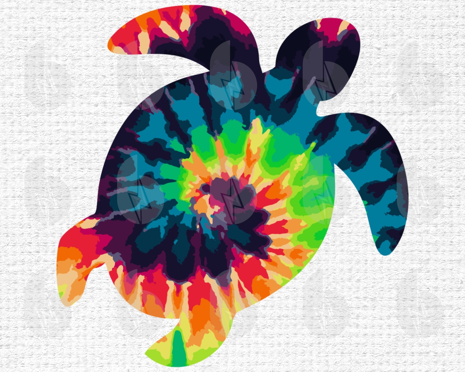 Tie Dye Sea Turtle Svg Tropical Hawaiian Tortoise Svg Png Etsy
