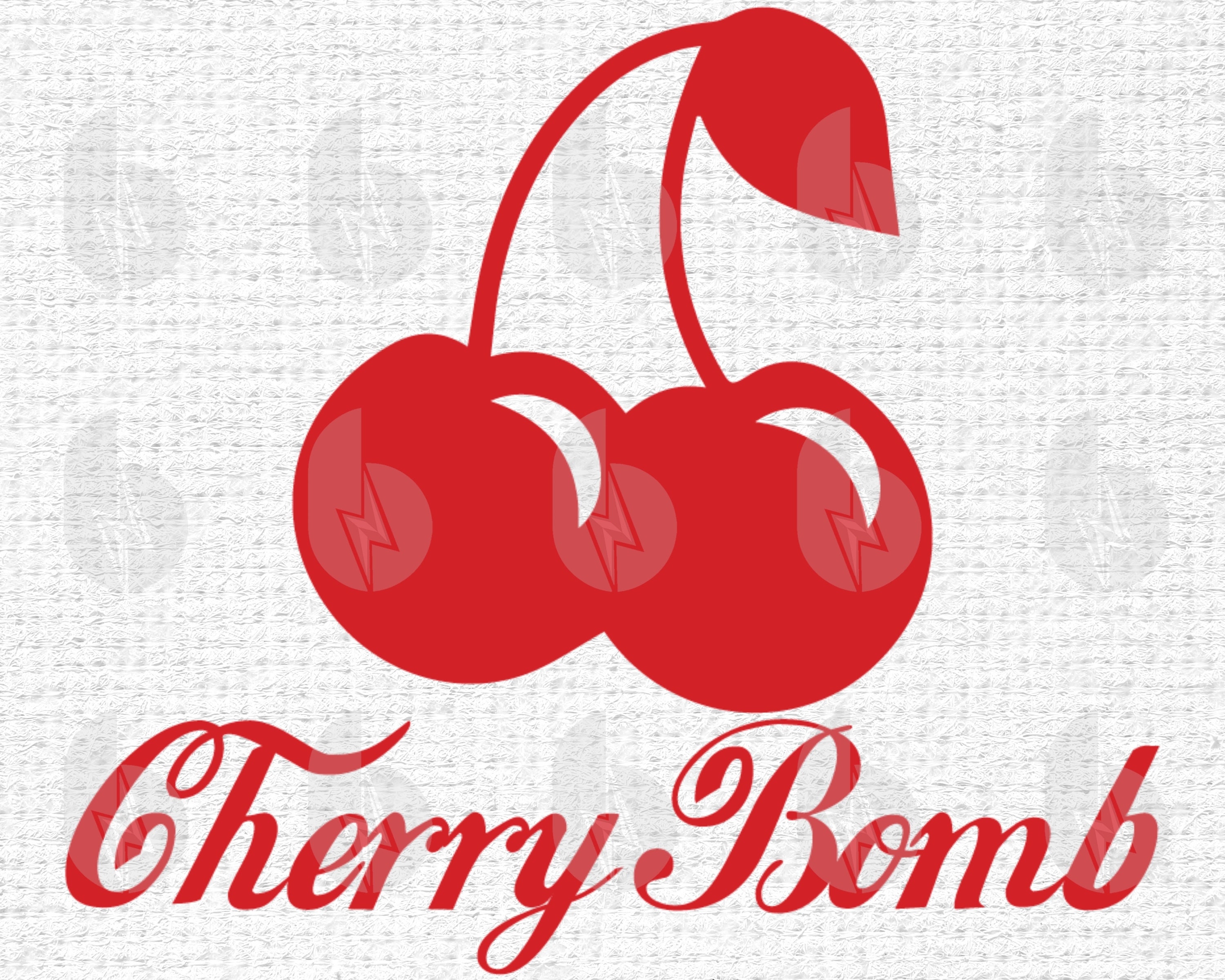 Cherry Bomb Y2k Aesthetic Retro Svg files for Cricut Etsy