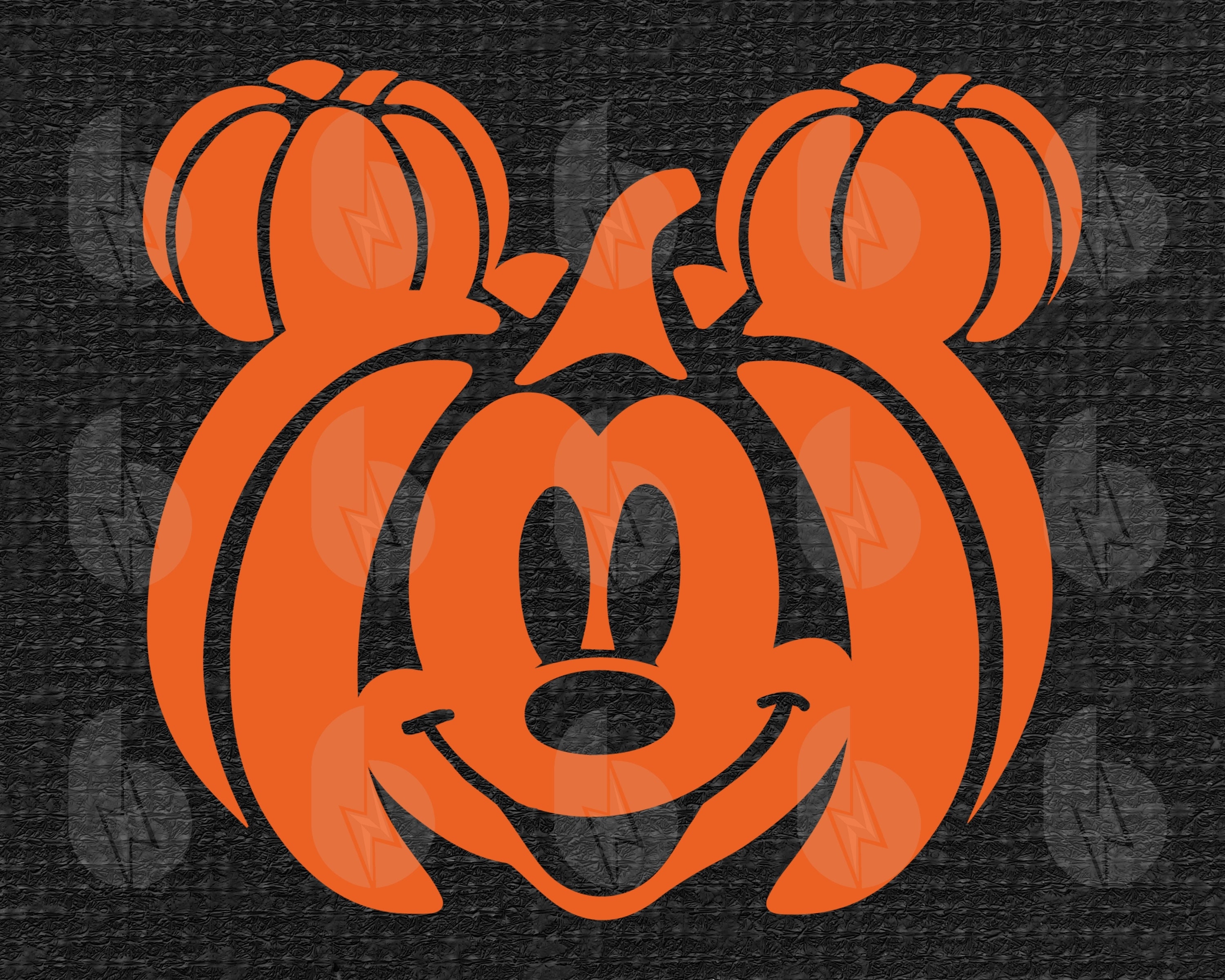 Mickey Mouse Pumpkin Fall Halloween Svg files for Cricut Cut Etsy