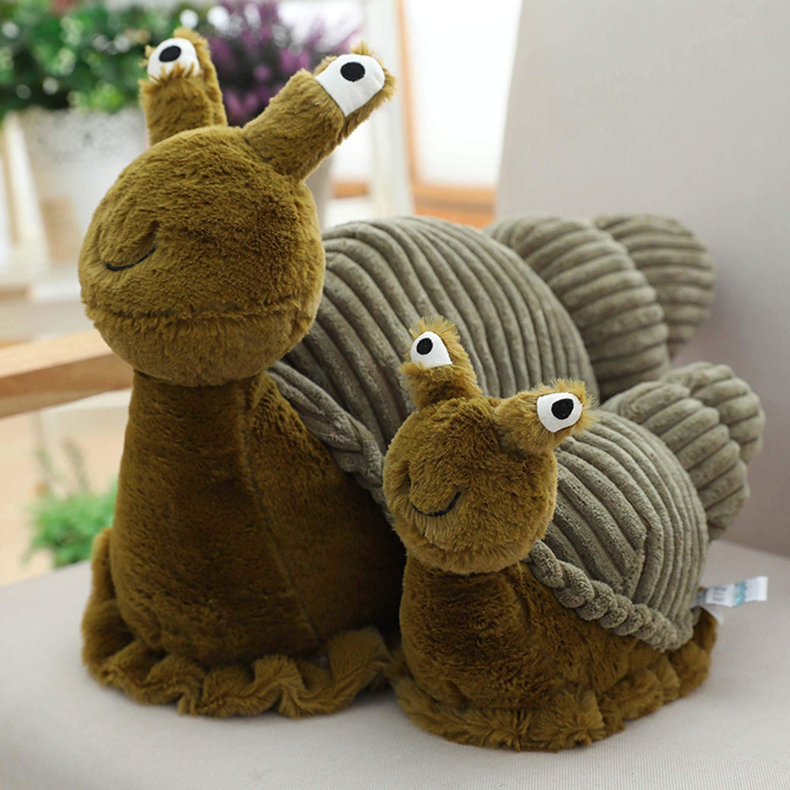 Snail Plush Toys Cute Animal Dolls Cute Animal Dolls Baby Etsy