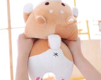 squishy shiba plush