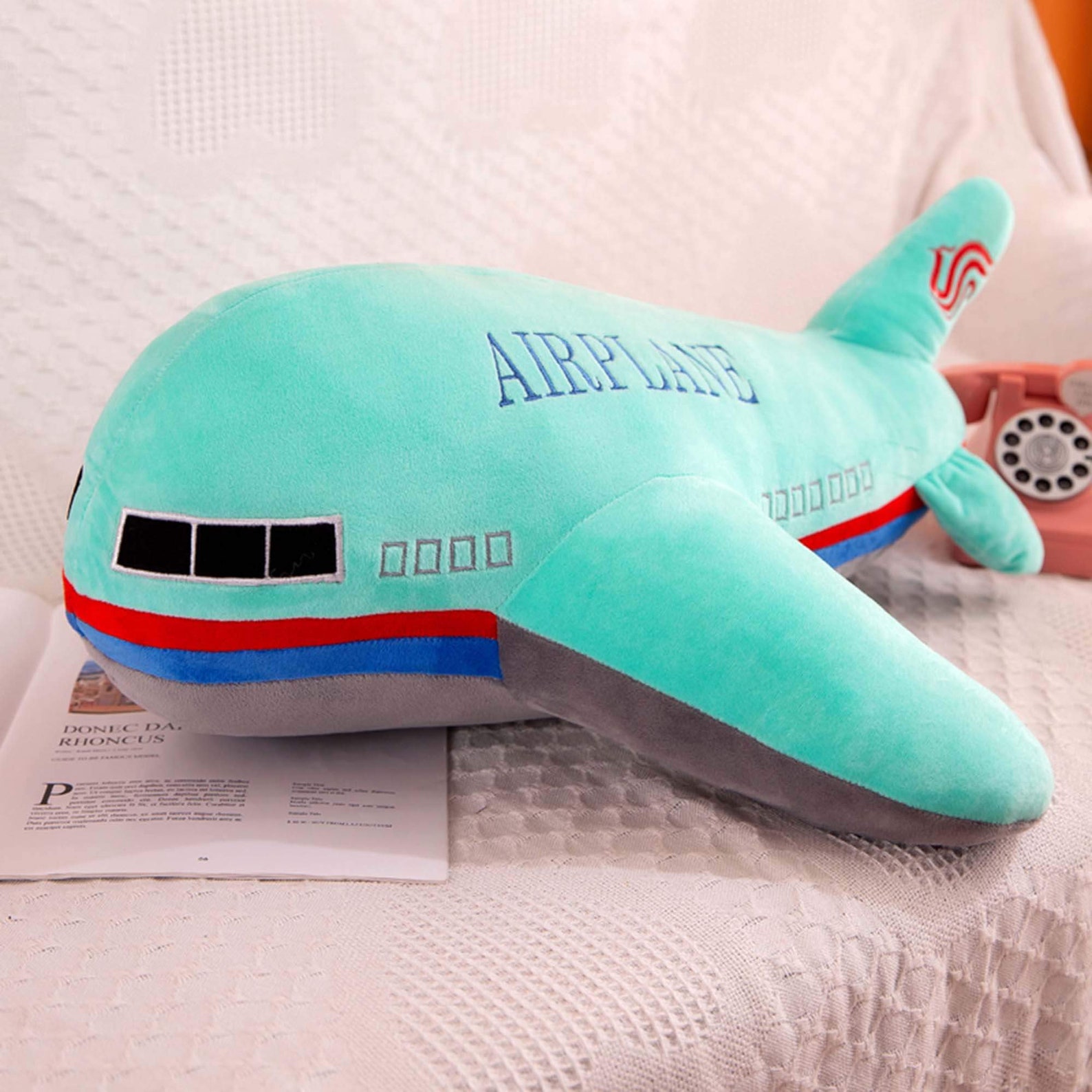 Aircraft Plush Toys Children's Model Aircraft Dolls Etsy