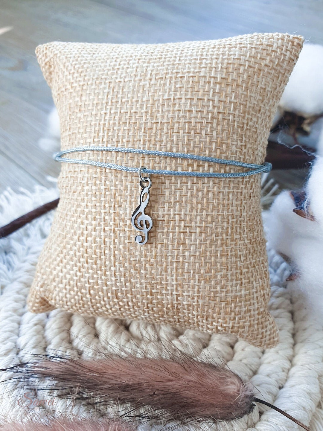 Made By Nami Chakra Armband Für Männer – Naturstein-Perlen, Wasserfest, Verstellbar, Lila Oder Blau