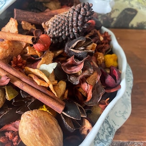 A Walk in the Woods,  Handmixed Potpourri, bowl filler, fragrant, botanical, natural