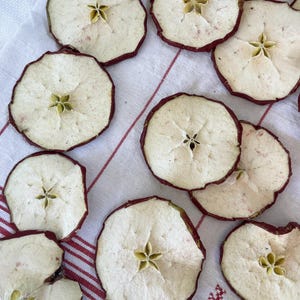 Dried Apple Slices: Natural Holiday Decoration, Festive Bowl Filler