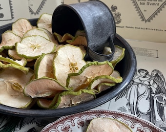 Dried Apple Slices: Natural Holiday Decoration, Festive Bowl Filler