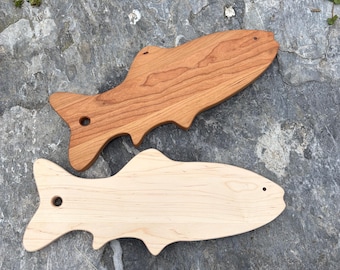The Fish Cheese Board/Charcuterie Board. Amish made