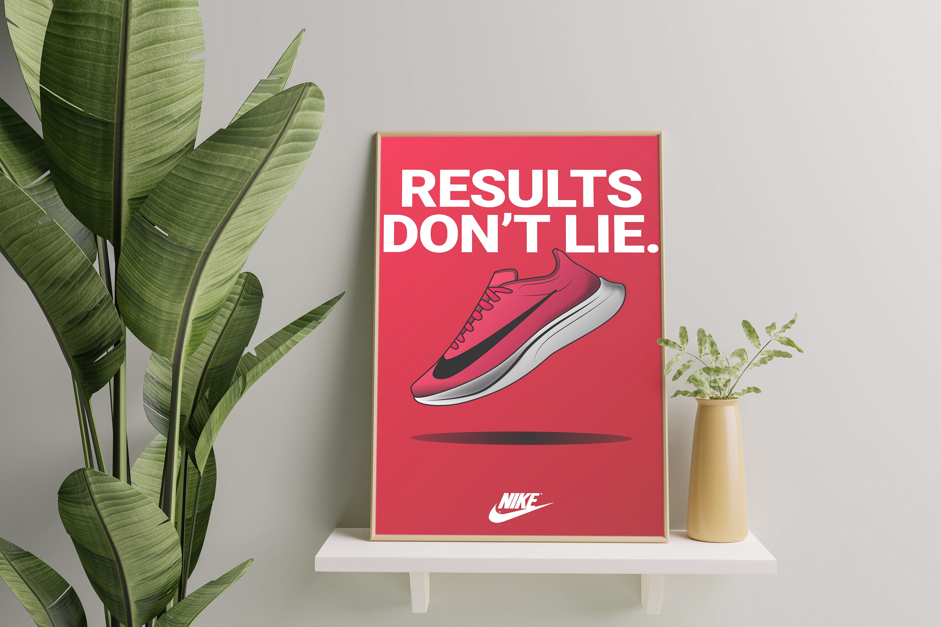 Sneakerhead quote Hypebeast poster wall result dont lie art Etsy