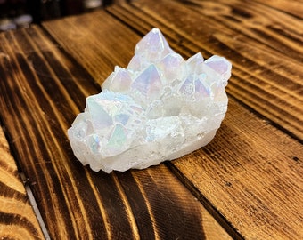 Cluster Quartz claire aura