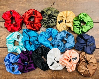 Satin scrunchie Large