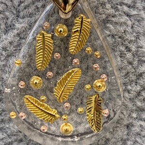 Gold leaf or Gold shell set