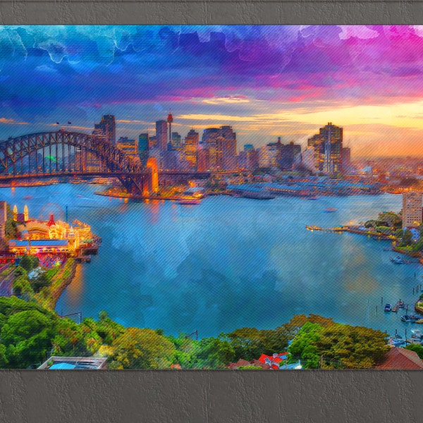 Australia Sydney Art Etsy