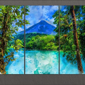 Costa Rica Canvas Print, Costa Rica Wall Art