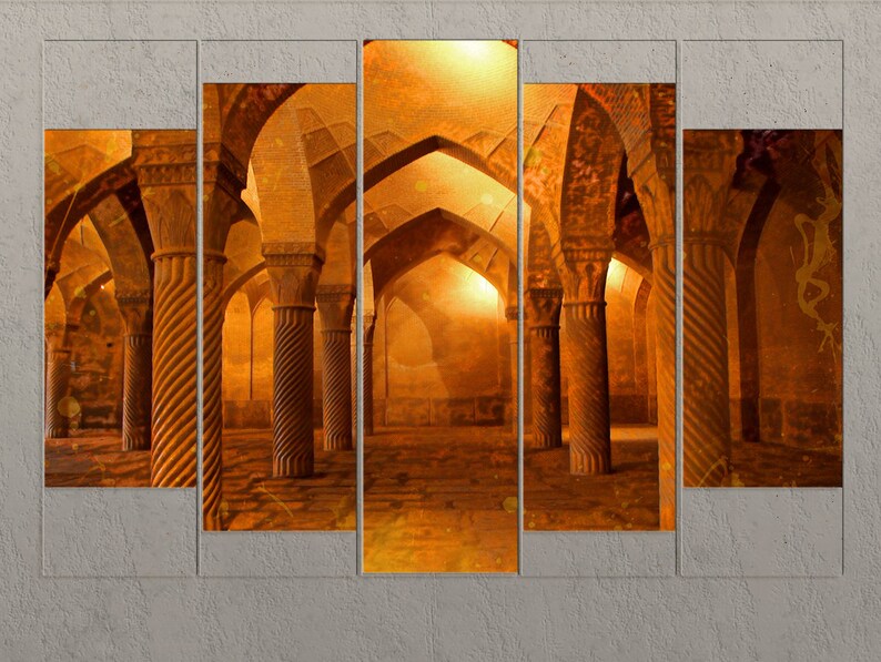 Iran Canvas Print, Tehran Wall Art, Iran Painting, Iran Print, Iran