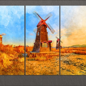 South Korea Canvas Print, South Korea Painting, South Korea Wall Art