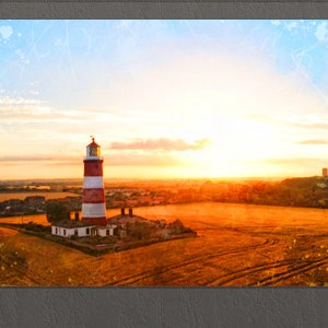 Norfolk Canvas Print, Norfolk Lighthouse, Norfolk Painting, Norfolk Wall Art, Virginia