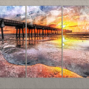 Jacksonville Canvas Print, Jacksonville Bridge, Jacksonville Wall Art
