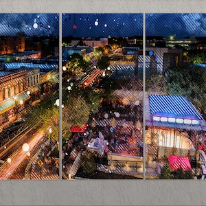 Plano Canvas Print, Plano Downtown, Plano Wall Art