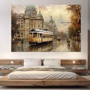 Belgrade Canvas Print, Belgrade Downtown, Belgrade Wall Art, Serbia