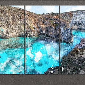 Malta Canvas Print, Malta Wall Art, Malta Print