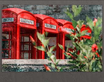 Hamilton Downtown, Bermuda Canvas Print, Hamilton Canvas Art, Bermuda Wall Art, Bermuda