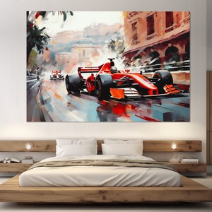 Monte Carlo Canvas Print, Monte Carlo F1 Track, Monte Carlo Wall Art, Monaco