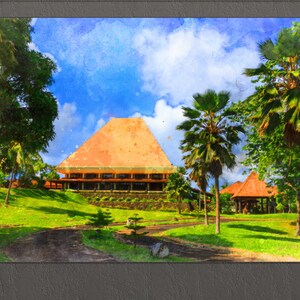 Fiji Canvas Print, Suva Painting, Fiji Wall Art, Fiji Painting, Fiji Print, Suva Wall Art, Suva Canvas Art