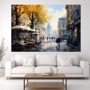 Belgrade Canvas Print, Belgrade Downtown, Belgrade Wall Art, Serbia
