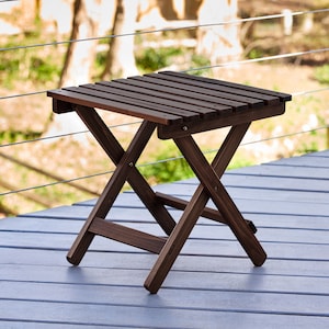 19&quot; Square Adirondack Folding Table #4109